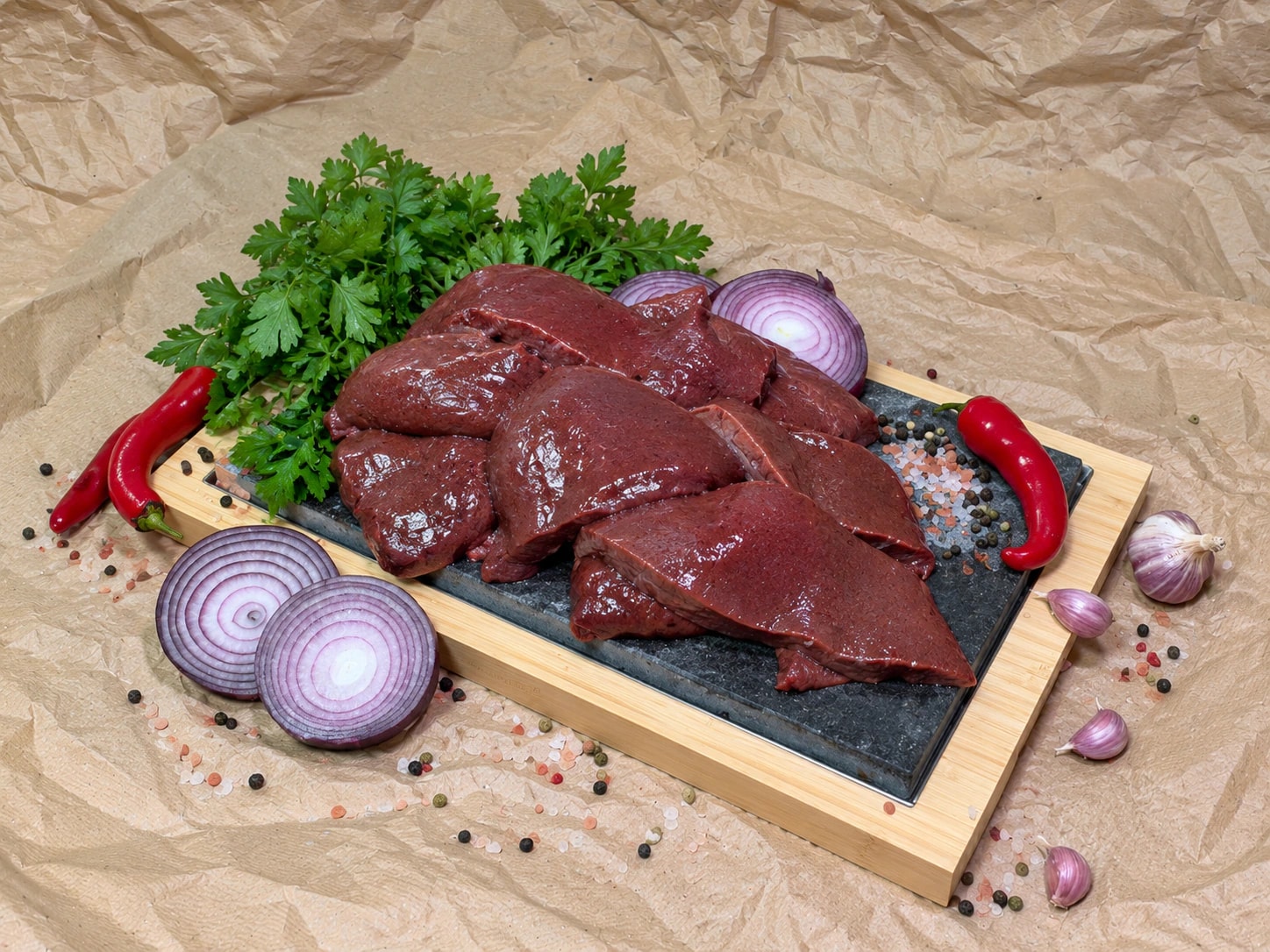 Beef Liver, Mix
